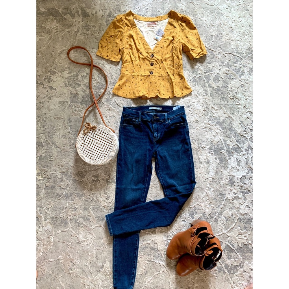 Urban Outfitters Printed Top NWT